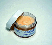 adhesive cream remove