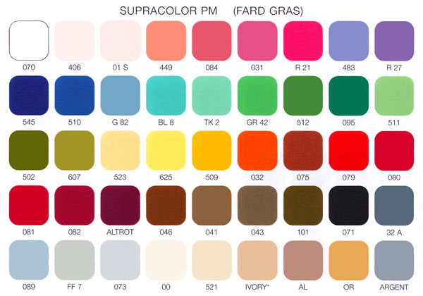 nuancier supra kryolan